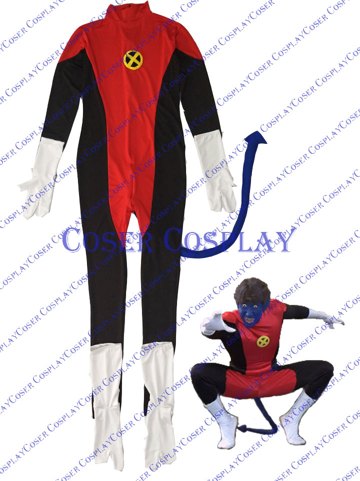 2019 X Men Kurt Wagner Nightcrawler Sexy Halloween Costumes 1010